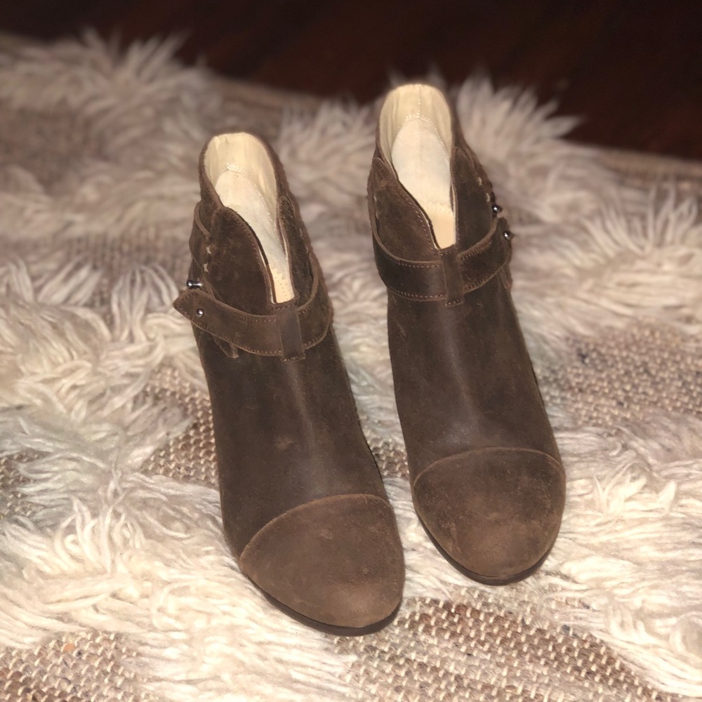 NEW NWOT rag & bone brown leather booties